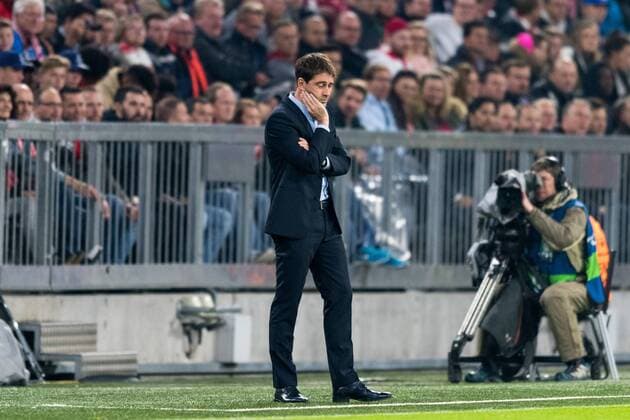 SOCCER - CL, Bayern vs Anderlecht MUNICH,GERMANY,12.SEP.17 - SOCCER - UEFA Champions League, group stage, FC Bayern Muenchen vs RSC Anderlecht. Image shows head coach Rene Weiler (Anderlecht). GEPAxpictures xMarkusxFischer