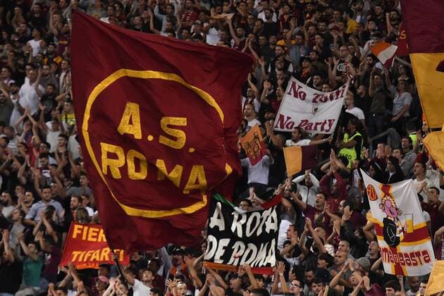 Tifosi Roma Supporters Roma 12-09-2017 Stadio Olimpico Football Uefa Champions League 2017 2018 AS Roma - Atletico Madrid Group C Foto Andrea Staccioli Insidefoto andreaxstaccioli