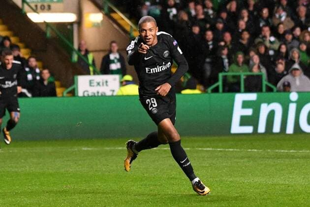 29 KYLIAN MBAPPE (psg) - JOIE FOOTBALL : Celtic Glasgow vs Paris SG - Ligue des Champions - 12 09 2017 AnthonyBIBARD FEP Panoramic 