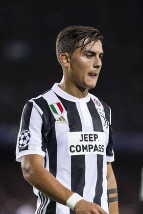 SPAIN - Sep,12th: Paulo Dybala during the match between FC Barcelona Barca - Juventus, for the group stage, round 1 of the Champions League, held at Camp Nou Stadium on 12th September 2017 in Barcelona, Spain. (Credit: Mikel Trigueros Urbanandsport Cordon Press)  xCordonxPressx xSPAINx-xFCxBarcelonax-xJuventusx-xxChampionsxLeaguex-x2017 18x