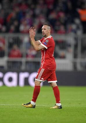 12 09 2017 Football Champions League 2017 2018 FC Bavaria Munich RSC Anderlecht in the Alliance Arena Munich Franck Ribery FC Bavaria Munich will changed