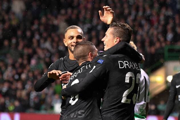 20 Layvin Kurzawa (psg) - 23 JULIAN DRAXLER (psg) - JOIE FOOTBALL : Celtic Glasgow vs Paris SG - Ligue des Champions - 12 09 2017 AnthonyBIBARD FEP Panoramic 