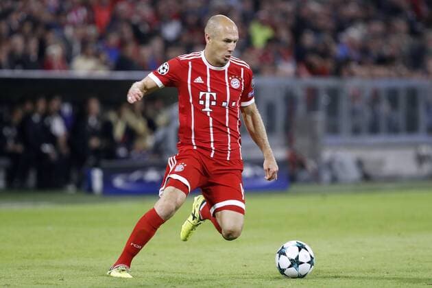 seals Arjen team FC Bavaria Munich Champions League Group B Season 2017 2018 Game FC Bavaria Munich RSC Anderlecht at 12 September 2017 in the Alliance Arena in Munich