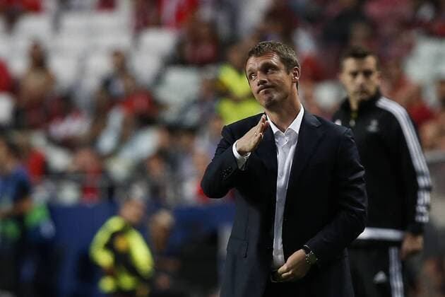 September 12, 2017 - Lisbon, Portugal - CSKA s coach Viktor Goncharenko during Champions League 2017 18 match between SL Benfica vs CSKA Moscow, in Lisbon, on September 12, 2017. SL Benfica v CSKA Moskva - UEFA Champions League  - ZUMAn230 20170912_zaa_n230_261 Copyright: xCarlosxPalmax