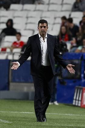 September 12, 2017 - Lisbon, Portugal - Benfica s coach Rui Vitoria reacts during Champions League 2017 18 match between SL Benfica vs CSKA Moscow, in Lisbon, on September 12, 2017. SL Benfica v CSKA Moskva - UEFA Champions League  - ZUMAn230 20170912_zaa_n230_267 Copyright: xCarlosxPalmax