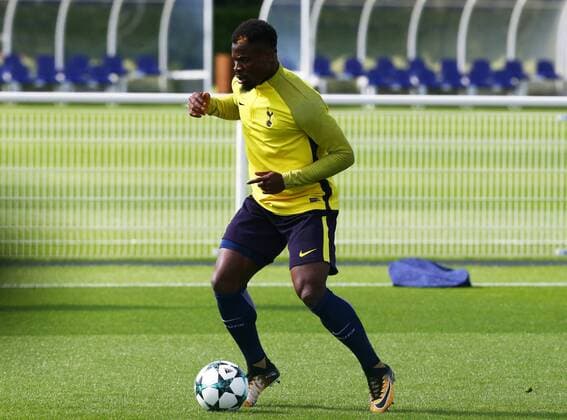 September 12, 2017 - Enfield, Greater London, United Kingdom - Tottenham Hotspur s Serge Aurier.during a Tottenham Hotspur training session ahead of the UEFA Champions League Group H match against Borussia Dortmund at Tottenham Hotspur Training centre on 12 Sept , 2017 in Enfield, England. Tottenham Hotspur Training Session  - ZUMAn230 20170912_zaa_n230_440 Copyright: xKieranxGalvinx