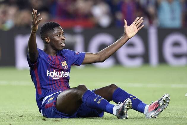 Db Barcellona (Spagna) 12 09 2017 - Champions League Barcellona-Juventus foto Daniele Buffa Image nella foto: Ousmane Dembele 