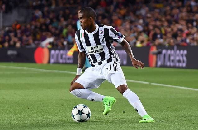 BARCELONA, 12-09-2017. Champions League 2017 2018. Barcelona 3-0 Juventus. Douglas Costa of Juventus. Barcelona - Juventus  x1706439x