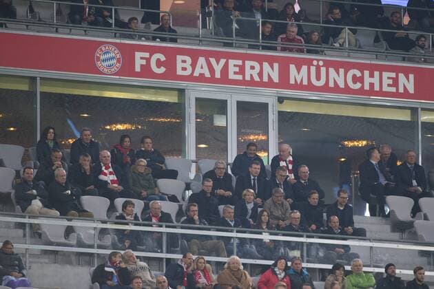 FC Bavaria Munich vs RSC Anderlecht Champions League Beginning Alliance Arena Munich 12 09 2017 in Picture Uli Hoeneß Karl Heinz Rummenigge Â