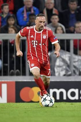 Franck Ribery FC Bavaria Munich at Ball Champions League CL Group stage FC Bavaria Munich FCB vs RSC Anderlecht 12 09 2017 FC Bavaria Munich FCB vs RSC Anderlecht