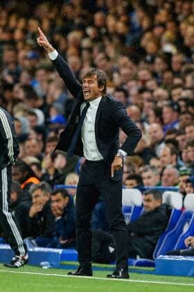 Antonio Conte (Chelsea), SEPTEMBER 12, 2017 - Football Soccer : Chelsea manager Antonio Conte during the UEFA Champions League Group Stage match between Chelsea and Qarabag FK at Stamford Bridge in London, England. Noxthirdxpartyxsales  (mdga017174)