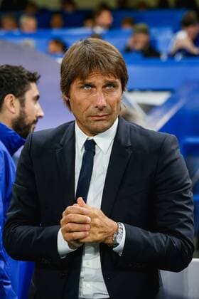 Antonio Conte (Chelsea), SEPTEMBER 12, 2017 - Football Soccer : Chelsea manager Antonio Conte during the UEFA Champions League Group Stage match between Chelsea and Qarabag FK at Stamford Bridge in London, England. Noxthirdxpartyxsales  (mdga017183)