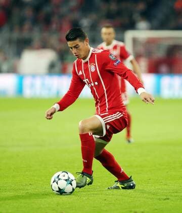 FC Bavaria Munich RSC Anderlecht Germany Munich 12 09 2017 Football UEFA Champions League Season 2017 2018 Group stage 1 Matchday FC Bavaria Munich RSC Anderlecht James Rodriguez FC Bavaria Munich