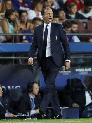 coach Massimiliano Allegri of Juventus FC during the UEFA Champions League group D match between FC Barcelona Barca and Juventus FC on September 12, 2017 at the Camp Nou stadium in Barcelona, Spain. UEFA Champions League 2017 2018 xVIxVIxImagesx xMauricexvanxSteenxIVx 8732075