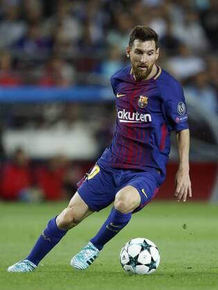 Lionel Messi of FC Barcelona Barca during the UEFA Champions League group D match between FC Barcelona and Juventus FC on September 12, 2017 at the Camp Nou stadium in Barcelona, Spain. UEFA Champions League 2017 2018 xVIxVIxImagesx xMauricexvanxSteenxIVx 8732158