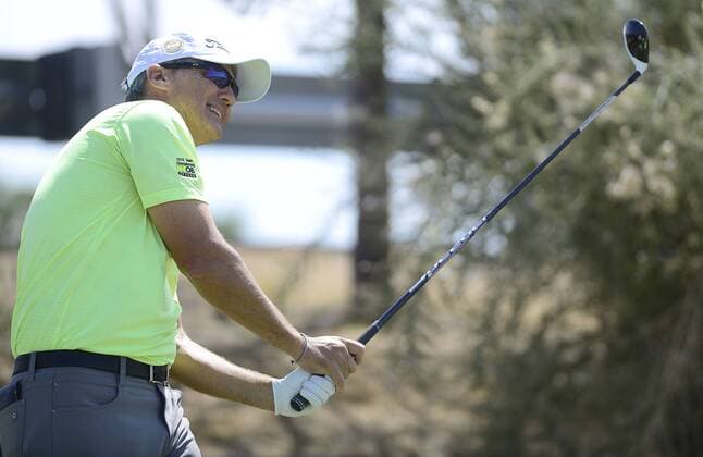 May 14, 2013 - Albuquerque, NEW MEXICO, U.S. - JOURNAL 091217.Matt Molloy,<cq>, competes in the the first round of the New Mexico Open held at Sandia Golf Course .Photographed on Tuesday September 12, 2017. . JOURNAL. News - May 14, 2013 - ZUMAab1_ 80095428st Copyright: xAdolphexPierre-Louisx