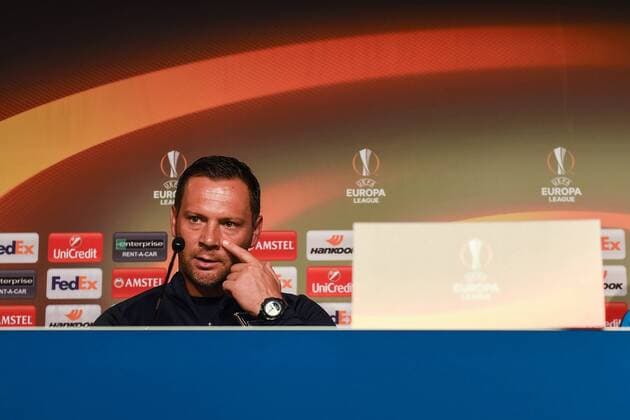 Football men 2017 18 UEFA Euro League Hertha BSC Press conference Head coach Pal Dardai Hertha BSC 13 09 17 Copyright: xMichaelxHundtx xMatthiasxKochx