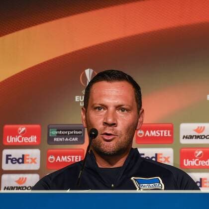 Football men 2017 18 UEFA Euro League Hertha BSC Press conference Head coach Pal Dardai Hertha BSC 13 09 17 Copyright: xMichaelxHundtx xMatthiasxKochx