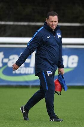 Football men UEFA Euro League Season 2017 18 Hertha BSC Training Head coach Pal Dardai Hertha BSC 13 09 17 Copyright: xMichaelxHundtx xMatthiasxKochx