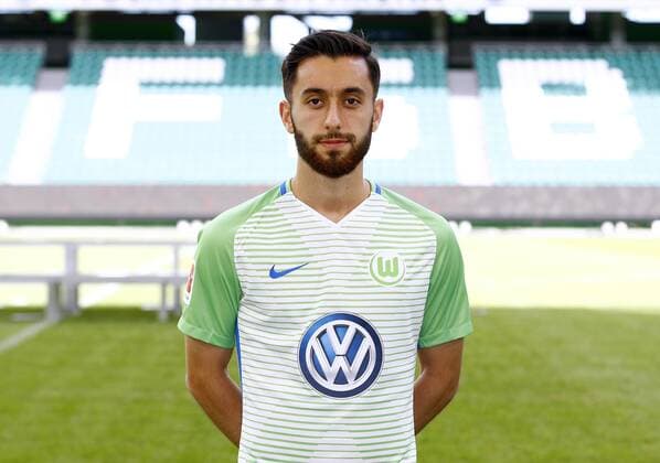 Yunus Malli 10 Wolfsburg Sports Football Football DFL First 1 Bundesliga men Season 2017 2018 13 09 2017 VfL Wolfsburg Portrait session Kader Portrait presentation Presentation Press call