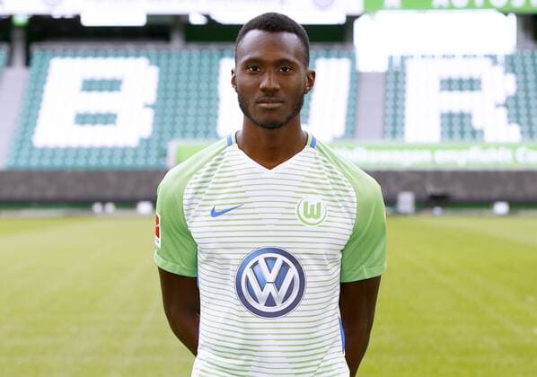 Josuha Guilavogui 23 Wolfsburg Sports Football Football DFL First 1 Bundesliga men Season 2017 2018 13 09 2017 VfL Wolfsburg Portrait session Kader Portrait presentation Presentation Press call