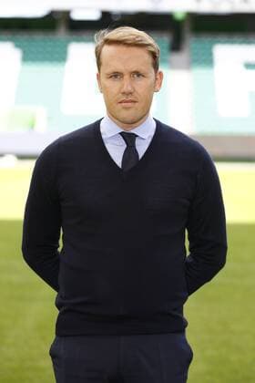 Olaf Rebbe Business leaders Sports Sports Football Football DFL First 1 Bundesliga men Season 2017 2018 13 09 2017 VfL Wolfsburg Portrait session Kader Portrait presentation Presentation Press call