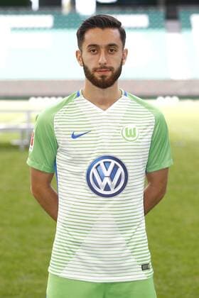Yunus Malli 10 Wolfsburg Sports Football Football DFL First 1 Bundesliga men Season 2017 2018 13 09 2017 VfL Wolfsburg Portrait session Kader Portrait presentation Presentation Press call