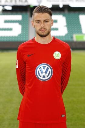 Philip Menzel 36 Wolfsburg Sports Football Football DFL First 1 Bundesliga men Season 2017 2018 13 09 2017 VfL Wolfsburg Portrait session Kader Portrait presentation Presentation Press call