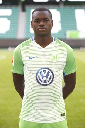 Nany Landry DIMATA 9 Wolfsburg Sports Football Football DFL First 1 Bundesliga men Season 2017 2018 13 09 2017 VfL Wolfsburg Portrait session Kader Portrait presentation Presentation Press call