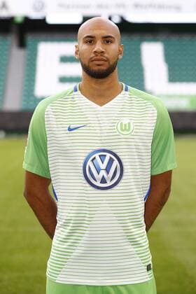 John Anthony Brook 25 Wolfsburg Sports Football Football DFL First 1 Bundesliga men Season 2017 2018 13 09 2017 VfL Wolfsburg Portrait session Kader Portrait presentation Presentation Press call