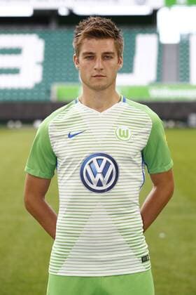 Robin Knoche 31 Wolfsburg Sports Football Football DFL First 1 Bundesliga men Season 2017 2018 13 09 2017 VfL Wolfsburg Portrait session Kader Portrait presentation Presentation Press call
