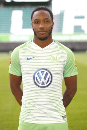 Kaylen Hinds 32 Wolfsburg Sports Football Football DFL First 1 Bundesliga men Season 2017 2018 13 09 2017 VfL Wolfsburg Portrait session Kader Portrait presentation Presentation Press call
