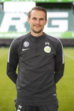 Pascal Formann Goalkeeper team manager Wolfsburg Sports Football Football DFL First 1 Bundesliga men Season 2017 2018 13 09 2017 VfL Wolfsburg Portrait session Kader Portrait presentation Presentation Press call