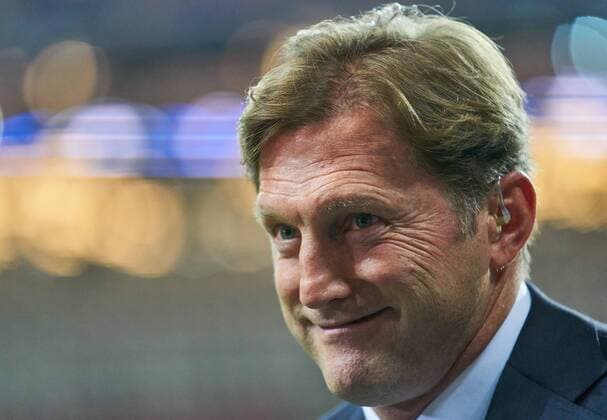 Ralph Hasenhuettl RB l team manager Half-length Action shot Single Portrait Portrait Individual action RB Leipzig AS Monaco Group stage Leg Football UEFA Champions League Leipzig 13 09 2017 CL Season 2017 2018