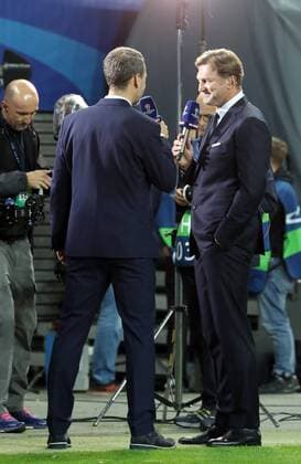 RB Leipzig Monaco Football Champions League Leipzig 13 09 2017 Red Bull Arena Football UEFA Champions League Group G 1 Matchday RB Leipzig vs AS Monaco in Picture team manager Ralph Hasenhüttl Hasenhuettl RB Leipzig