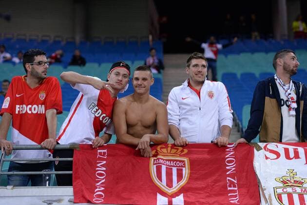 Football men Season 2017 2018 Champions League Group G 1 Matchday RB Leipzig AS Monaco supporters the AS Monaco 13 09 2017 Copyright: xMatthiasxKochx