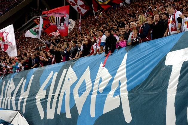 Football men Season 2017 2018 Champions League Group G 1 Matchday RB Leipzig AS Monaco supporters from RB Leipzig 13 09 2017 Copyright: xMatthiasxKochx