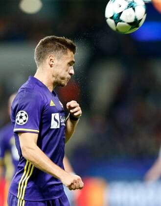 SOCCER - CL, Maribor vs Spartak MARIBOR,SLOVENIA,13.SEP.17 - UEFA Champions League, group stage, NK Maribor vs FK Spartak Moscow. Image shows Blaz Vrhovec (Maribor). GEPAxpictures xDavidxRodriguez