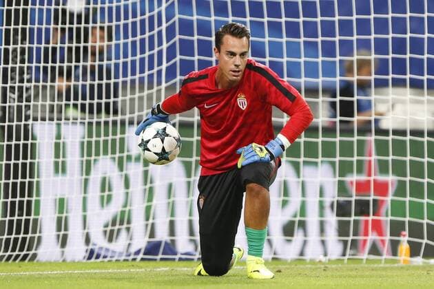 Diego Benaglio Monaco 16 Football UEFA Champions League Lawn ball sport Leipzig AS Monaco xtgx