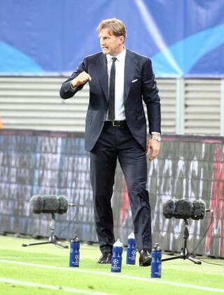 RB Leipzig Monaco Football Champions League Leipzig 13 09 2017 Red Bull Arena Football UEFA Champions League Group G 1 Matchday RB Leipzig vs AS Monaco in Picture team manager Ralph Hasenhüttl Hasenhuettl RB Leipzig