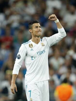 Cristiano Ronaldo of Real Madrid during the UEFA Champions League group H match between Real Madrid and APOEL FC on September 13, 2017 at the Santiago Bernabeu stadium in Madrid, Spain. UEFA Champions League 2017 2018 xVIxVIxImagesx xMauricexvanxSteenxIVx 8735672
