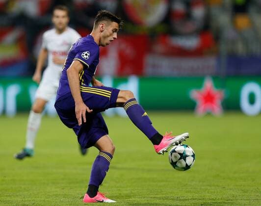 SOCCER - CL, Maribor vs Spartak MARIBOR,SLOVENIA,13.SEP.17 - UEFA Champions League, group stage, NK Maribor vs FK Spartak Moscow. Image shows Gregor Bajde (Maribor). GEPAxpictures xDavidxRodriguez