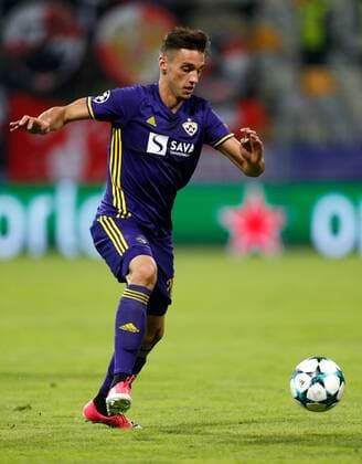 SOCCER - CL, Maribor vs Spartak MARIBOR,SLOVENIA,13.SEP.17 - UEFA Champions League, group stage, NK Maribor vs FK Spartak Moscow. Image shows Gregor Bajde (Maribor). GEPAxpictures xDavidxRodriguez