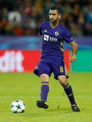 SOCCER - CL, Maribor vs Spartak MARIBOR,SLOVENIA,13.SEP.17 - UEFA Champions League, group stage, NK Maribor vs FK Spartak Moscow. Image shows Marwan Kabha (Maribor). GEPAxpictures xDavidxRodriguez