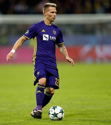 SOCCER - CL, Maribor vs Spartak MARIBOR,SLOVENIA,13.SEP.17 - UEFA Champions League, group stage, NK Maribor vs FK Spartak Moscow. Image shows Martin Milec (Maribor). GEPAxpictures xDavidxRodriguez