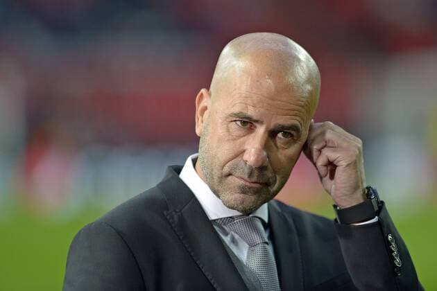 London England 13 09 2017 UEFA Champions League 2017 18 Season Group H Matchday 1 Tottenham Hotspur Borussia Dortmund Peter Bosz team manager Dortmund
