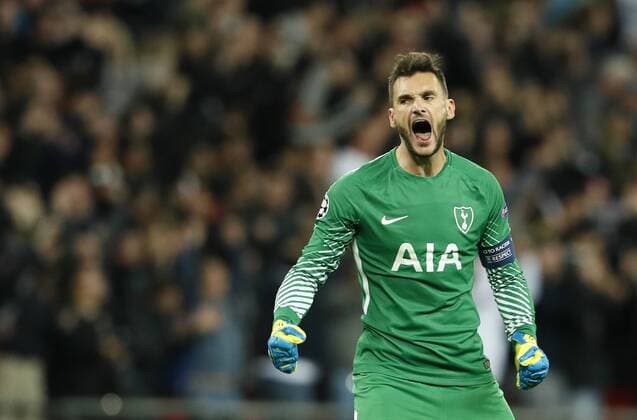 Tottenham s Hugo Lloris in action during the champions league match at Wembley Stadium, London. Picture date 13th September 2017. Picture credit should read: David Klein Sportimage EDITORIAL USE ONLY. No use with unauthorised audio, video, data, fixture lists, club league logos or live services. Online in-match use limited to 120 images, no video emulation. No use in betting, games or single club league player publications.