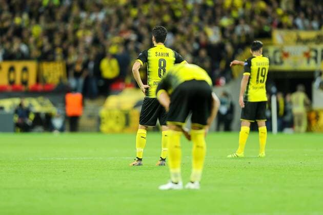 London England 13 09 2017 UEFA Champions League 2017 18 Season 1st Game Day Tottenham Hotspur BV Borussia Dortmund Dortmund DISAPPOINTED Disappointment DeFodi048