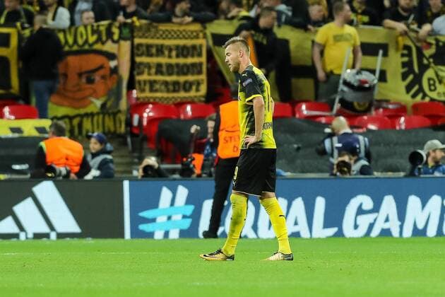 London England 13 09 2017 UEFA Champions League 2017 18 Season 1st Game Day Tottenham Hotspur BV Borussia Dortmund Andrey Yarmolenko Borussia DISAPPOINTED Disappointment DeFodi048