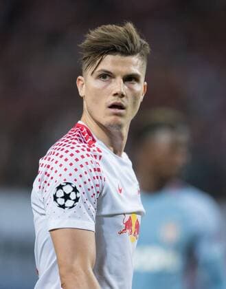Marcel Sabitzer l Football International UEFA Champions League Season 2017 2018 Group game RB Leipzig AS Monaco FC in Leipzig Germany at 13 09 2017